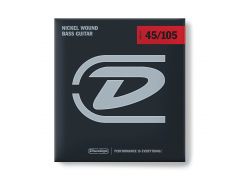 Набор струн DUNLOP DBN45105 NICKEL WOUND MEDIUM 45-105